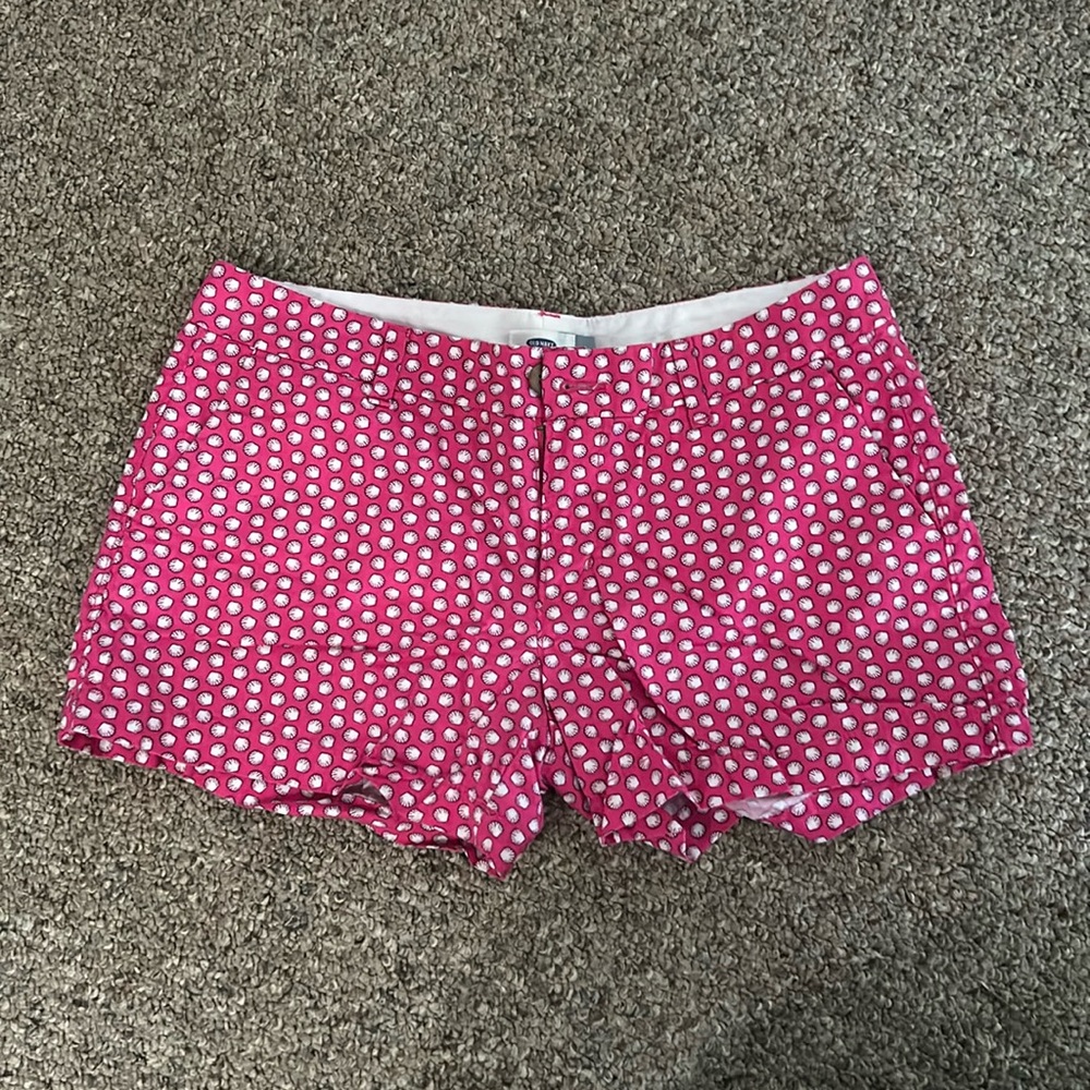 Pink Shell Shorts